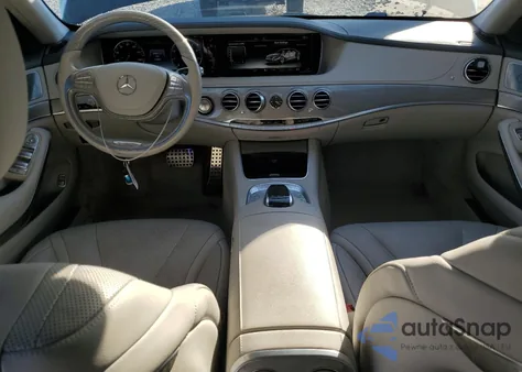 2015 Mercedes-Benz S 550 z USA, uszkodzony, nr VIN WDDUG8CB9FA197140